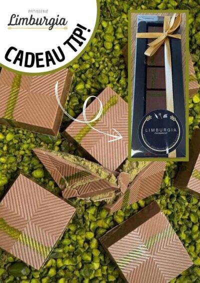 🇦🇪 bestel en reserveer tijdig deze leuke heerlijke originele Dubai reep chocolade 🇦🇪 leuk voor de feestdagen en of personeels cadeautje of relatiegeschenk. 
In een lux cadeau verpakking
